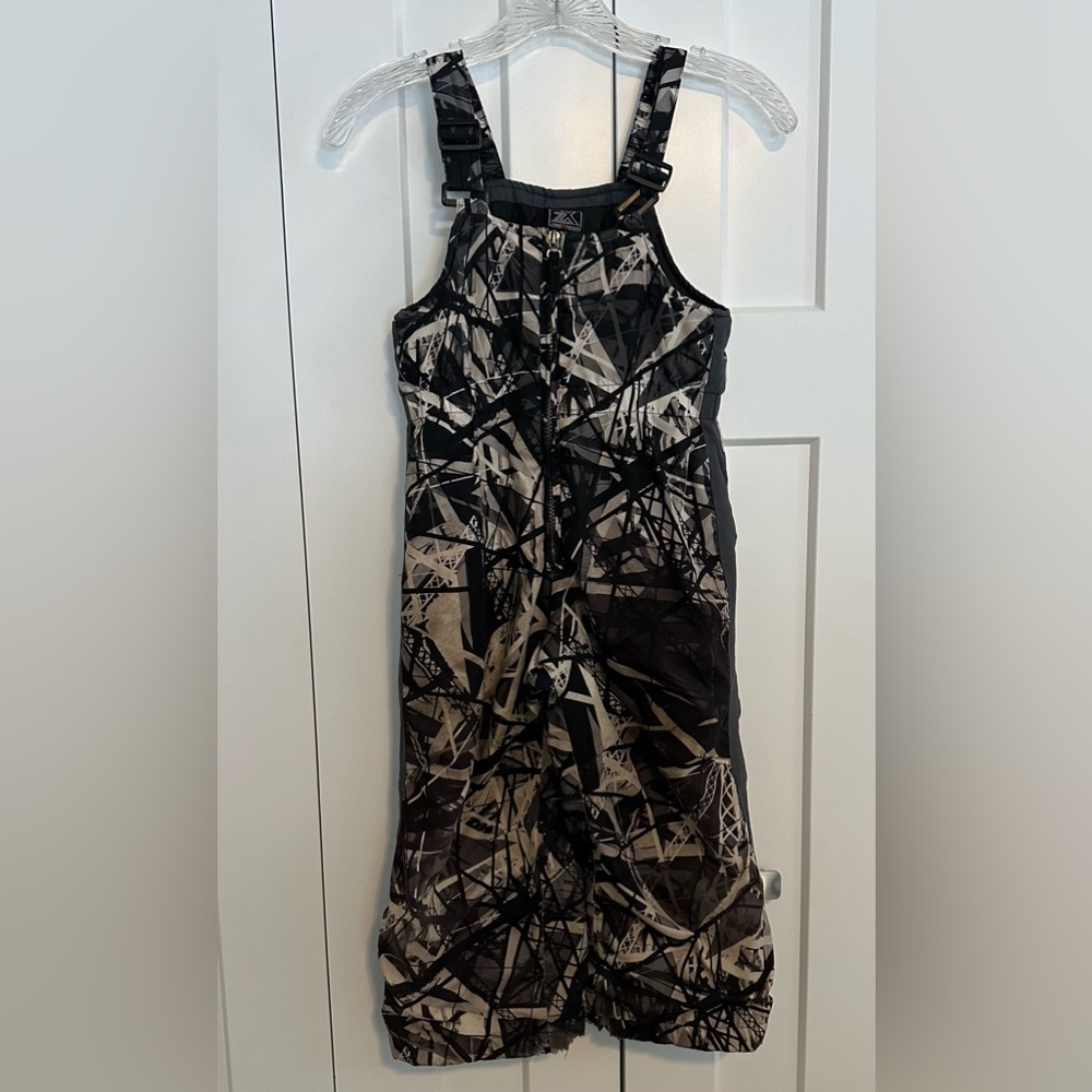 Kid’s Zero Exposure Camo Snow Bib‎ size 4
